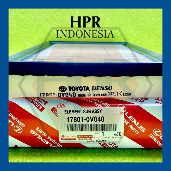New Air Filter Saringan Udara Mesin 17201-0V040 New Camry 2.5 V G Hybrid 2012 2013 2014 2015 2016