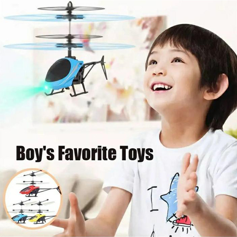 Rechargeable Mini RC Drone Remote Safe Fall-resistant RC Helicopters Drone Children Toys