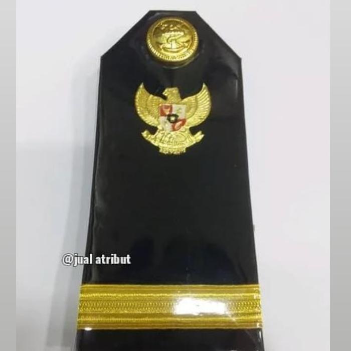 Evolet PDU GARUDA Pangkat Epolet Pelaut Kplp Pelayaran Strip 1 2 3 4