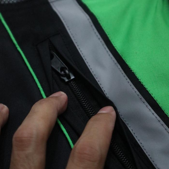 sar Rompi BB 5hopee Grab Terbaru / Rompi Orange Bolak Balik Bordir / Rompi bunglon 5hopee Grab Pria