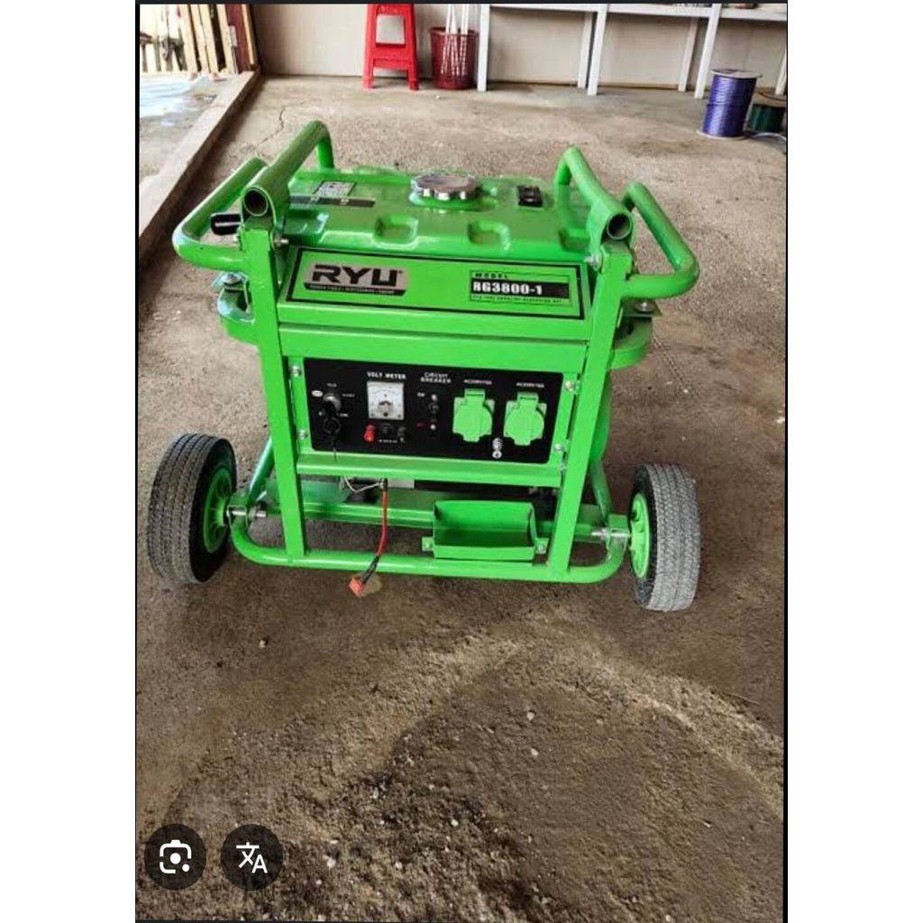 MESIN GENSET 2.800 WATT RYU (RG 3800-1)