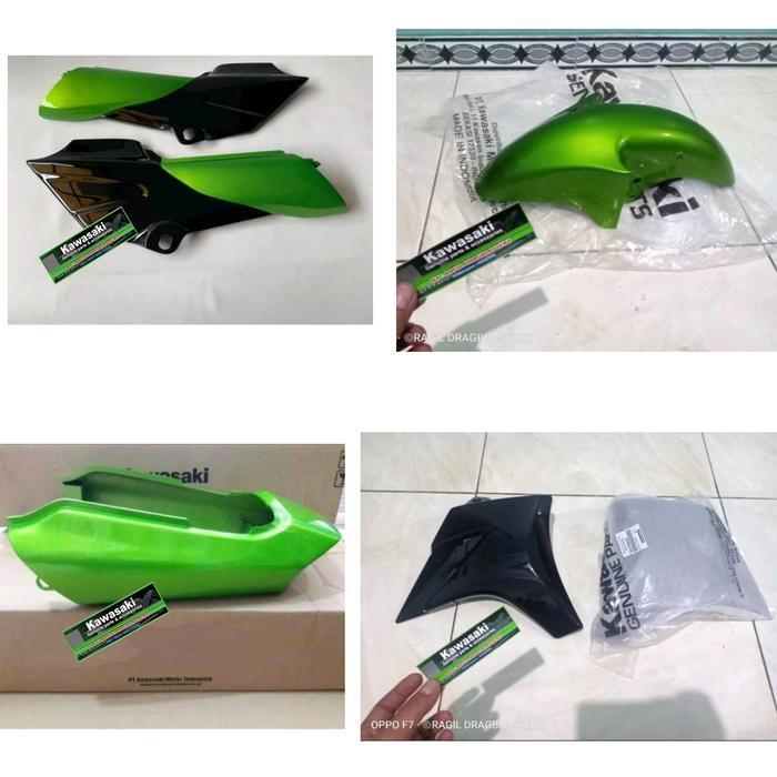 Terhemat Body Set Ninja R Ninja Ss Hijau Metalik Original Terlaris