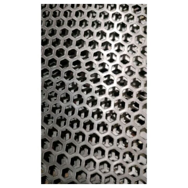 Grill Ram Besi Lubang Hexagonal Segienam 100 x 200 cm