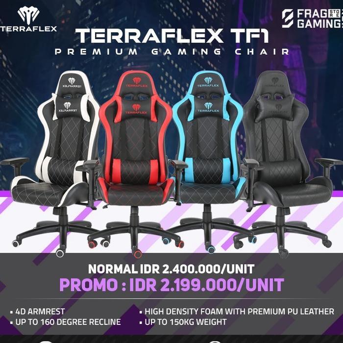Terraflex TF-1 / TF1 Gaming Chair Kursi Ergonomic Kantor