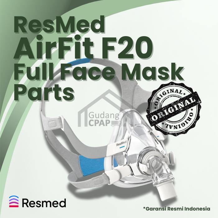 Ready Resmed AirFit F20 Full Face Mask Parts - CPAP/BiPAP Mask