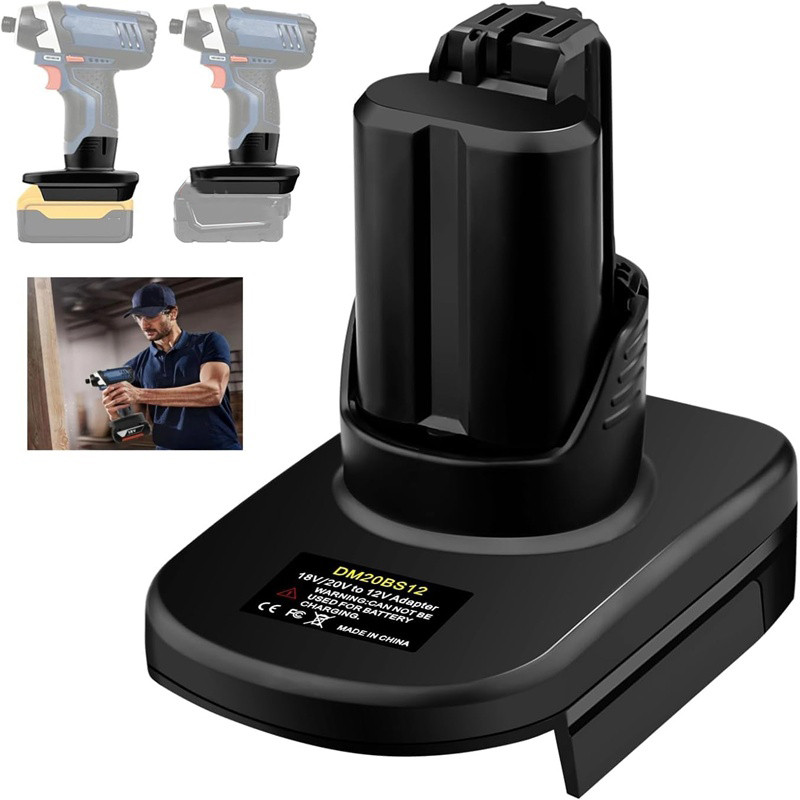 Battery Adapter for Dewalt 20V Battery /for Milwaukee 18V Lithium Ion Battery Convert to for Bosch