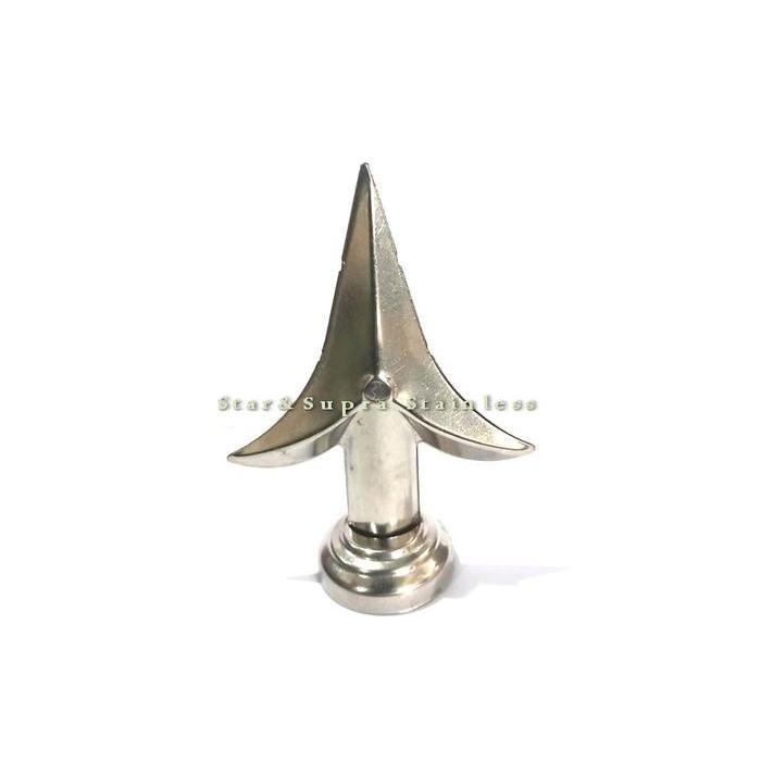 AKSESORIS PAGAR TOMBAK CEMARA 3/4" STAINLESS STEEL