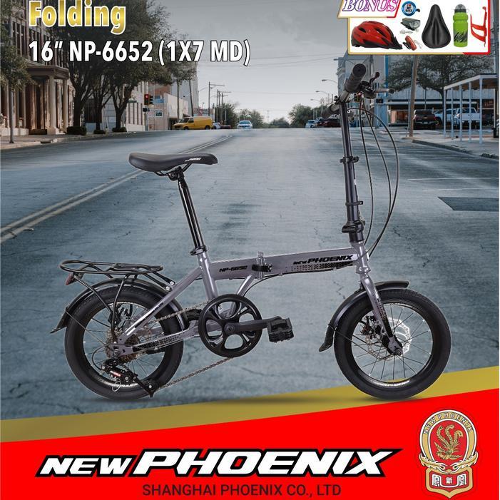 sepeda lipat phoenix 16 (6652)