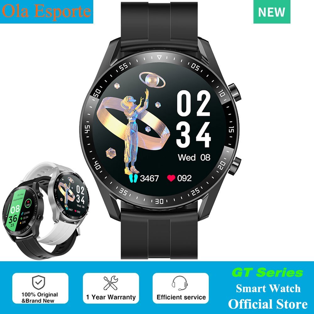 Smart Watch 4 Pro Men Smart Watch C300 Women Round FullTouchScreen PhoneCall Waterproof SportBand GP