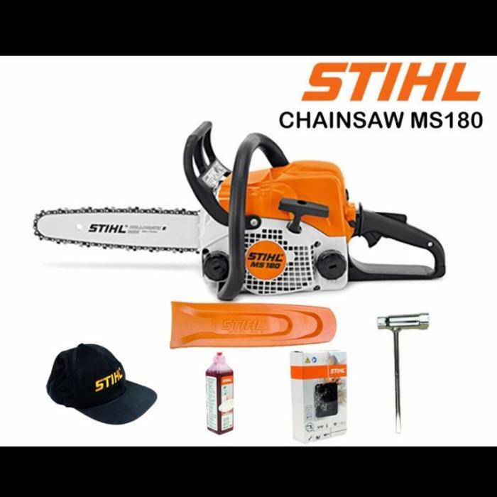 MESIN POTONG KAYU / MESIN CHAINSAW STIHL MS-180