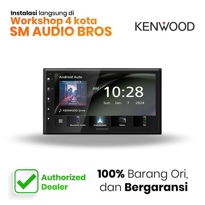 Kenwood DMX5023S – Head Unit 2Din Apple Car Play & Android Auto - Head Unit Only