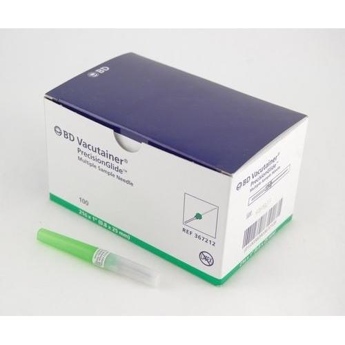 BD CNV 360213 VACUTAINER NEEDLE NO. 21G ISI 100 PCS ED. 06/2028