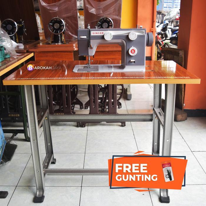 Mesin Jahit Singer 984 Meja Kaki Semi Portable