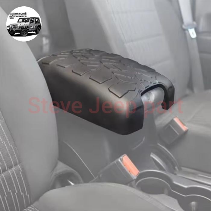 Cover center console box pad armrest Jeep Wrangler Rubicon JK