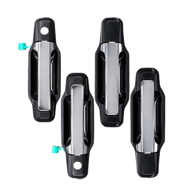 Exterior Door Handle For Kia Sorento 2003 2004 2005 2006 2007 2008 2009 Black/Chrome Car Door Handle