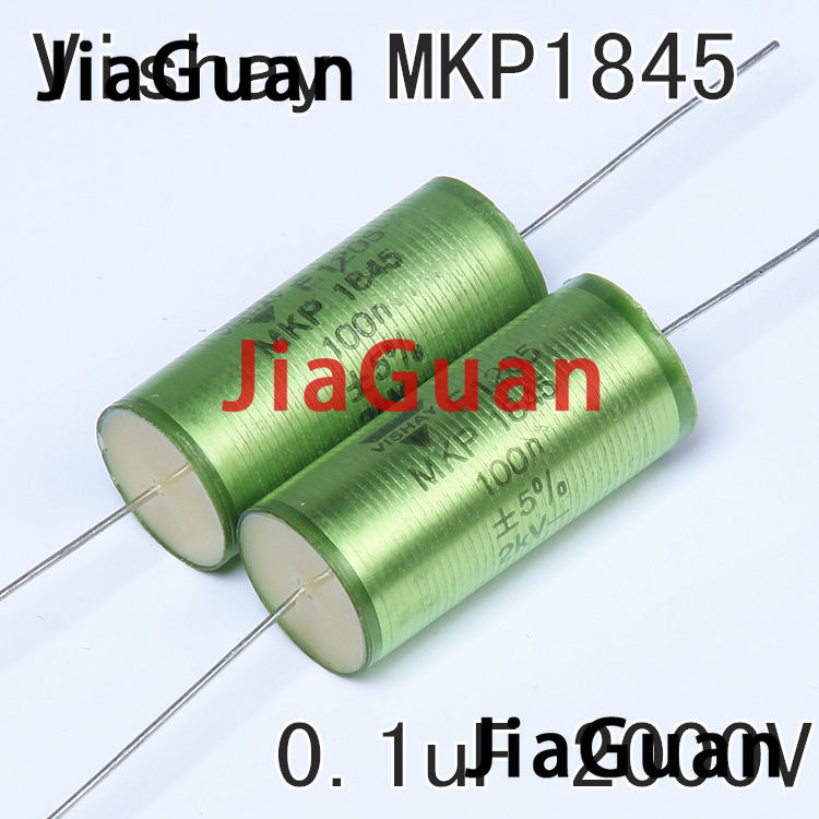 NEW 2PCS NEW VISHAY ERO MKP1845 0.1UF 2000V 19X42.5MM 5% axial film capacitor 104/2000V HiFi audio M
