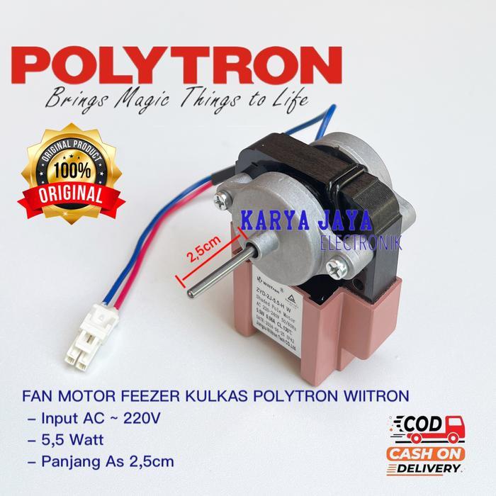 MOTOR FAN KULKAS POLYTRON BELLEZA