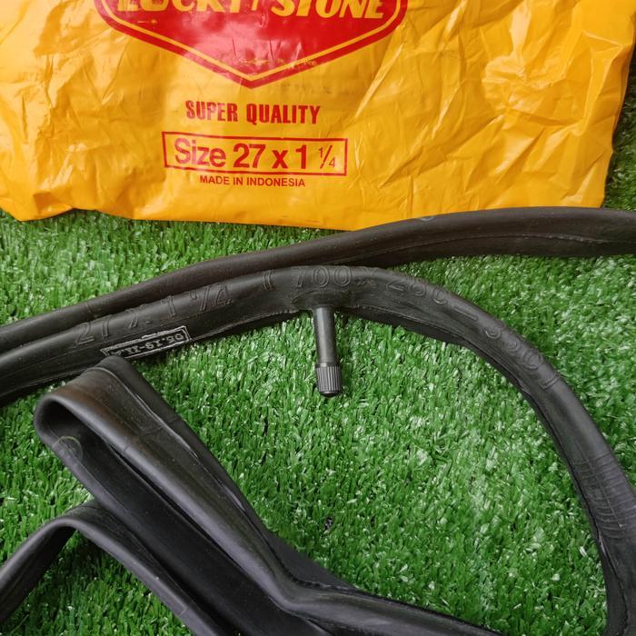 PROMO ban dalam 27 balap lucky stone 27x1 1/4 bisa 700x28/35 c 700 ban dalem Terlaris