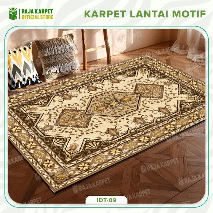 Terlaris RAJA - Karpet Lantai Eropa Karpet Rumah Karpet Ruang Tamu Premium Permadani Ambal Anti Slip