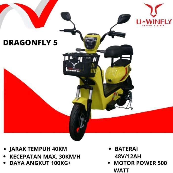 Sepeda Listrik Uwinfly Dragonfly5 Garansi Resmi