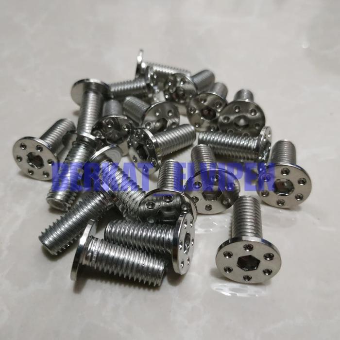 "New" Baut Probolt Piringan Cakram Disk Yamaha Nmax Aerox Lexi Xmax Mio Xeon