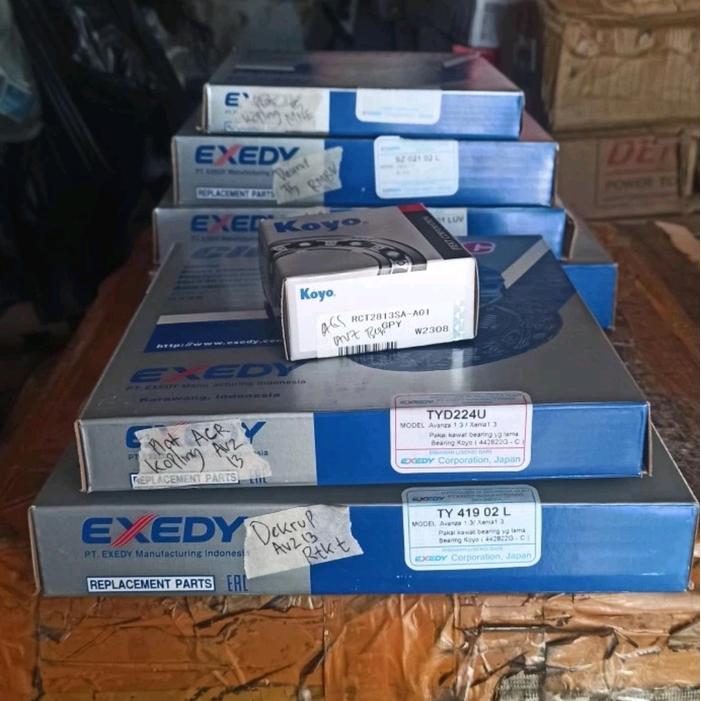 Kopling Set Paket Daikin Exedy Toyota Avanza 1.3, Daihatsu Xenia 1.3 100% Asli Exedy Daikin