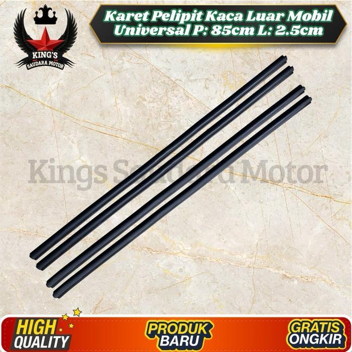 "New" Karet Pelipit kaca Luar Mobil Universal Best Seller Termurah