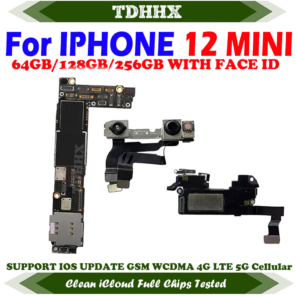 Clean Icloud For 12 Motherboard Mainboard With/No Face Id Fingerprint Support Gsm Wcama 4G Lte