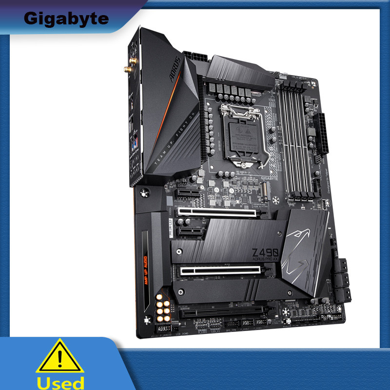 Gigabyte Z490 Aorus Pro Ax Motherboard Intel Z490 Lga 1200 Ddr4 Atx M.2 Mainboard