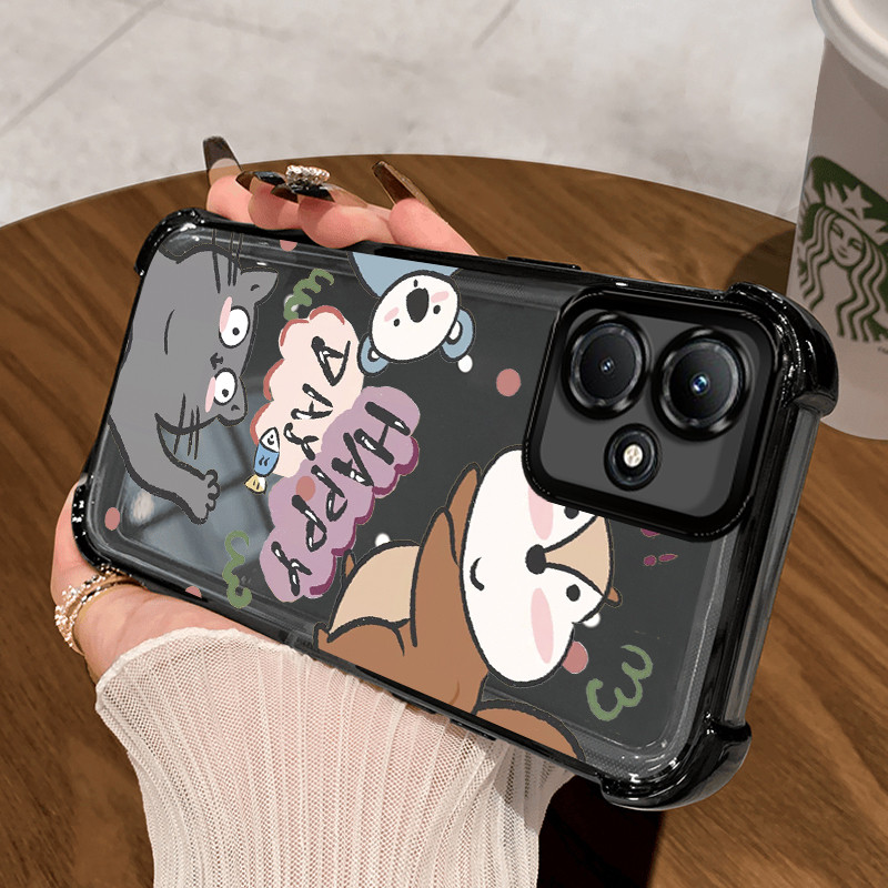 Casing Hp Untuk Infinix Hot 30 Hot 30i Case Casing HP Softcase Ponsel Soft Shell dengan Empat sudut 