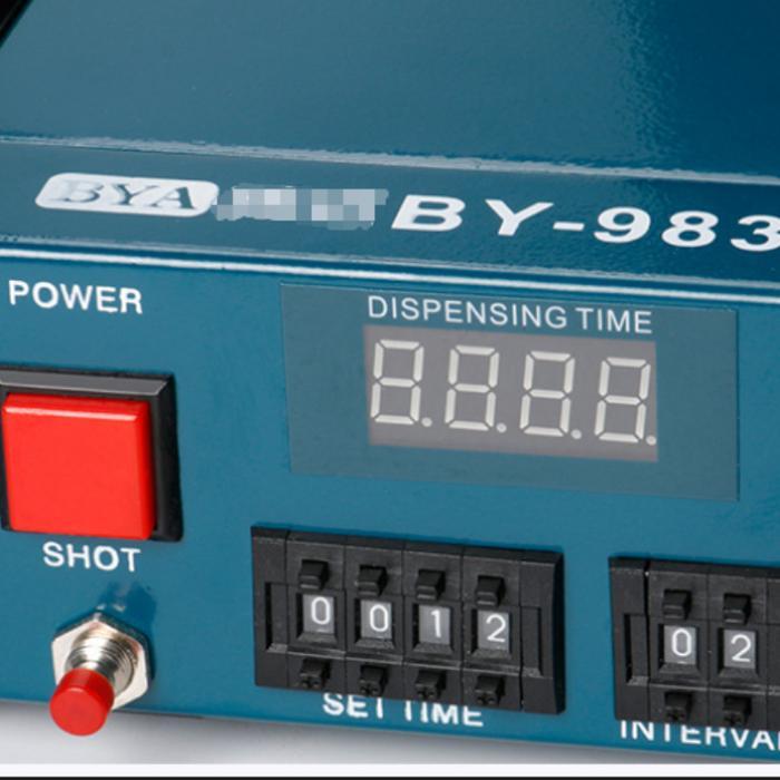 Glue Dispenser Machine Liquid Semi Automatic Dispensing 983A 220V Auto Glue Dispenser 983A