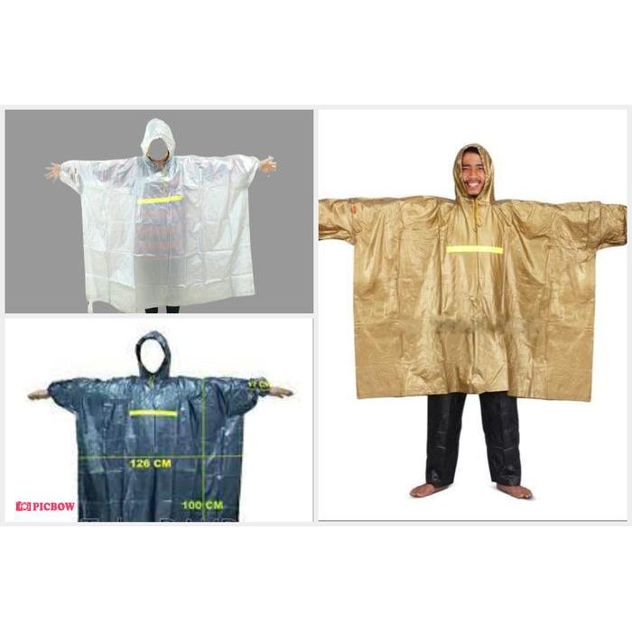 JAS HUJAN PONCO BIG TOP TANGAN TYPE 68209 MERK TIGER HEAD