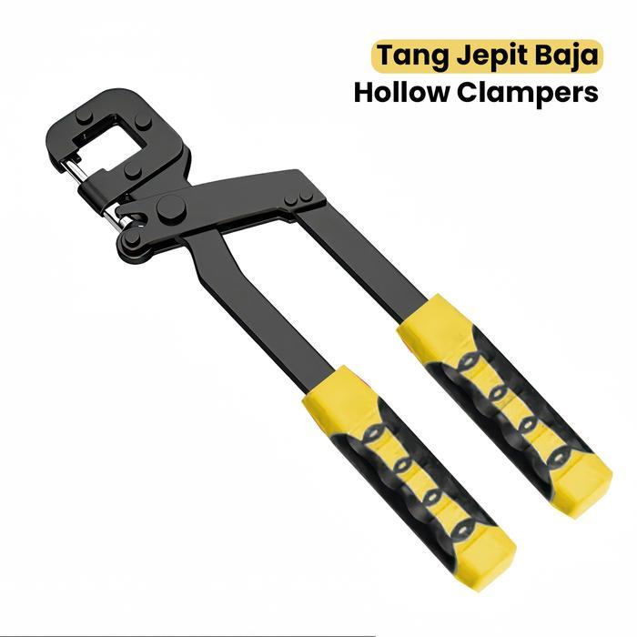 Allefix Tang Jepit Baja 12 Inch Hollow Clampers Untuk Baja Ringan Dengan Ketebalan 0,5-0,8 Mm - 6826
