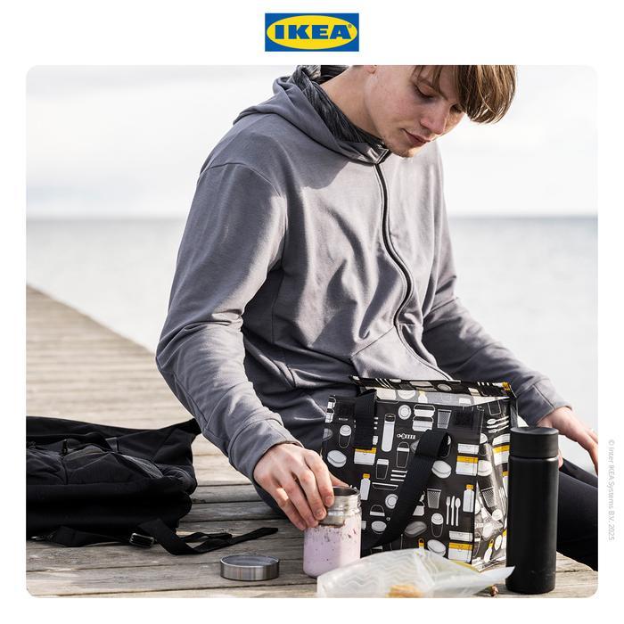 IKEA FLADDRIG Tas Bekal / Makan Siang 25x16x27 cm
