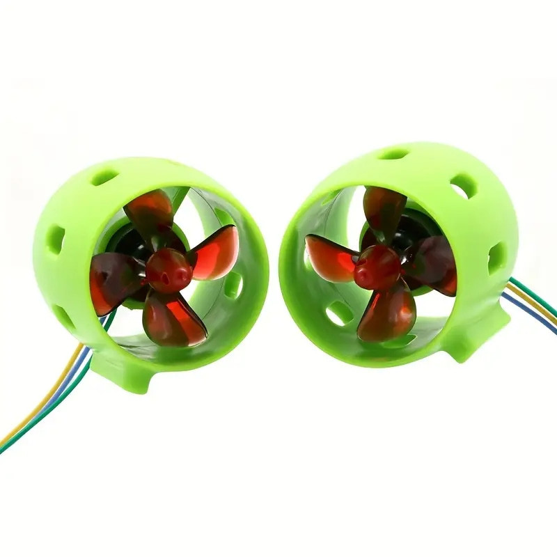 Dc 12V-24V 20A Underwater Jet Boat 4 Blade Cw Ccw Thruster Engine For Diy Rc Robot Decoy Nest Boat