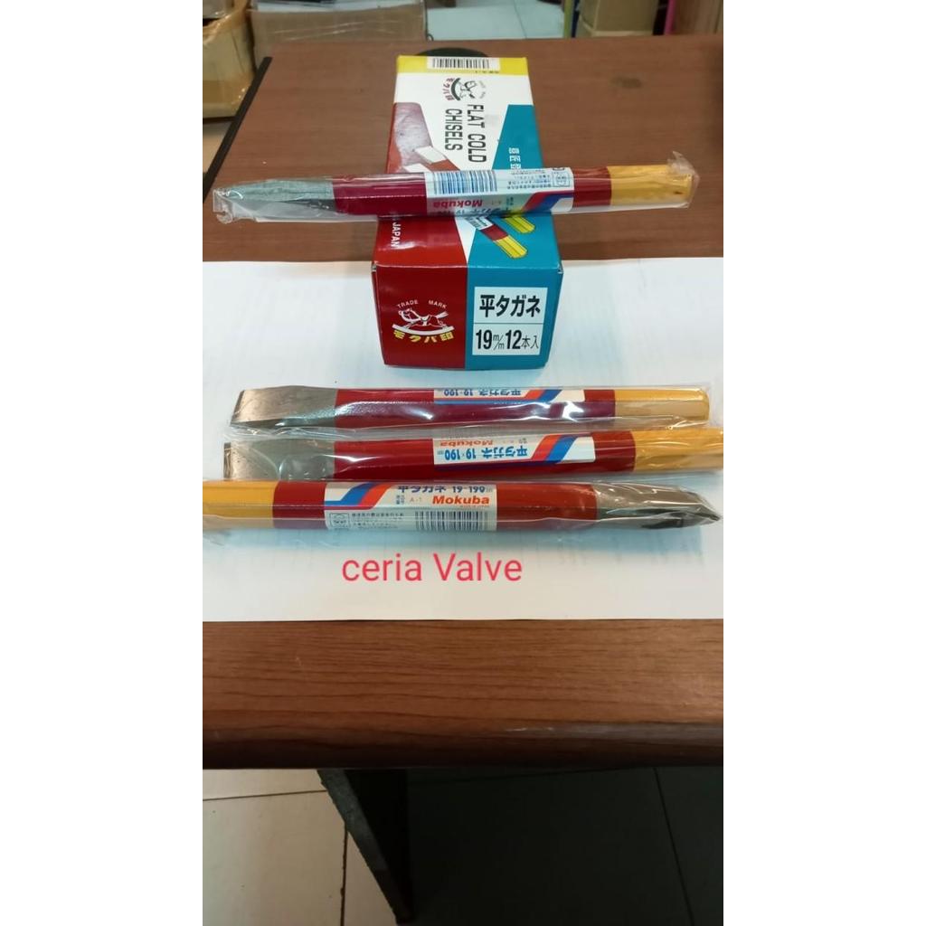 Pahat bobok beton / Chisel flat Mokuba jepang 6''