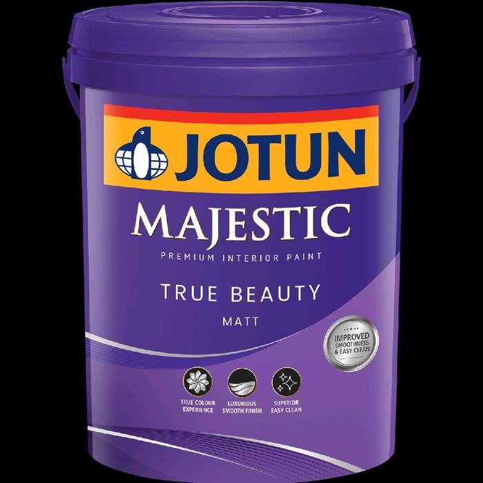 Jotun Majestic True Beauty Matt CAT TEMBOK JOTUN MAJESTIC T B MATT BASE A WARNA BRILLIANT WHITE