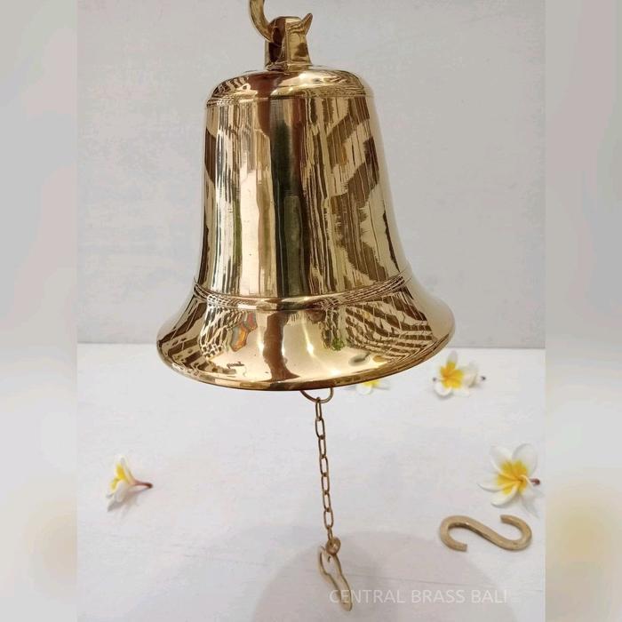 Best Seller Lonceng Kuningan Bel Jumbo Besar Untuk Rumah / Kantor / Sekolah Original