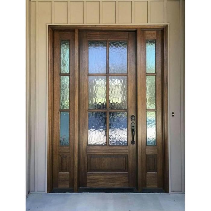 PO Pintu Single bahan kayu jati tidak di plitur