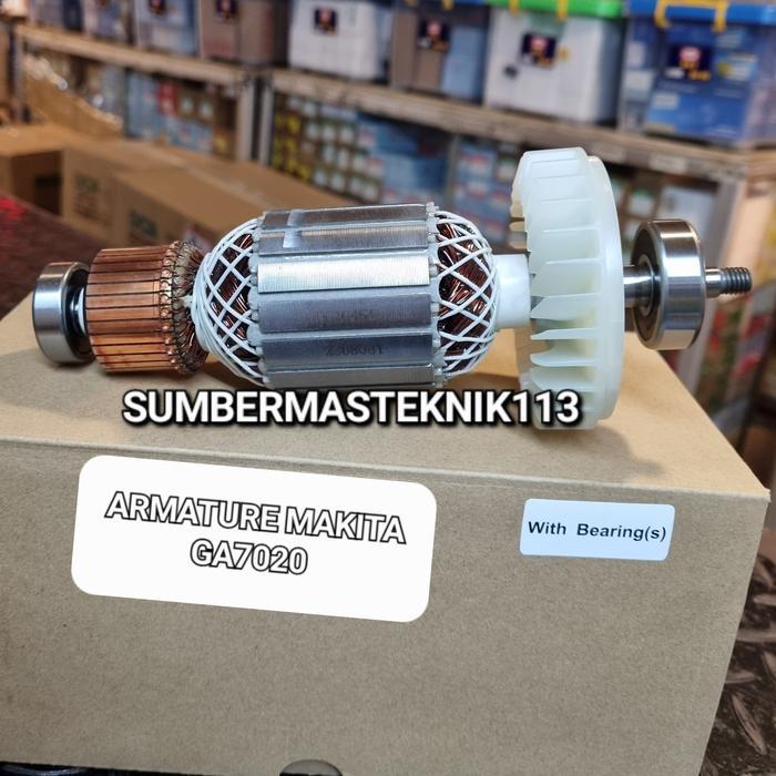 Armatur Angker Makita Ga7020 Armature Gerinda Makita 7" Ga 7020