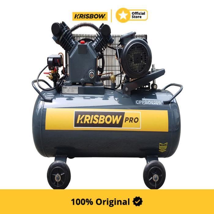 Krisbow Air Compressor Kompresor Angin 2Hp 90L 10Bar 1Ph