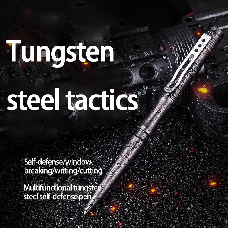 Tungsten Tip Tactical Defense Pen Tactical Pen Meeting Pen Outdoor Broken Window Cone Pen Emergency