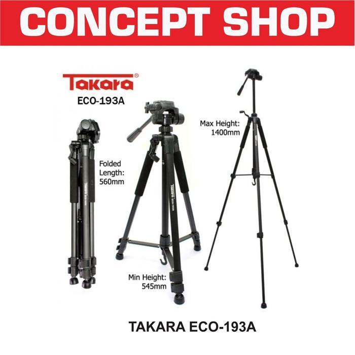 TRIPOD TAKARA ECO-193A. ECO 193 A. ECO193A