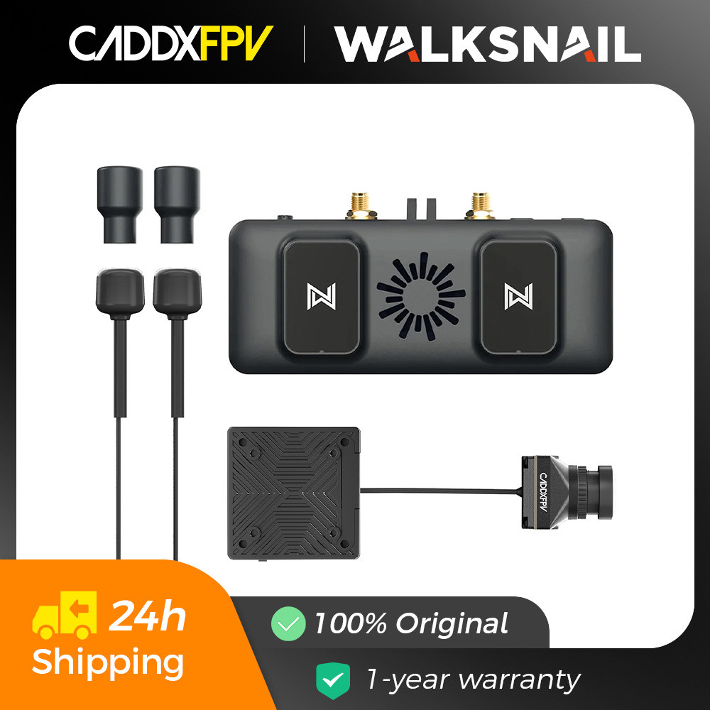 CADDX Walksnail Avatar VRX 10km 4 Antenna HDMI-Compatible 1080P/60FPS HD Pro Kit Dual Antenna