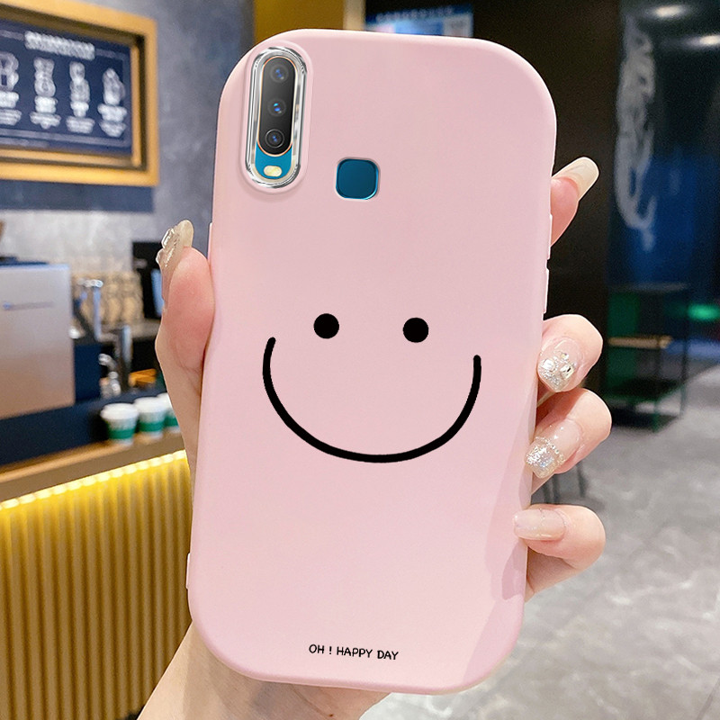 Casing Hp Untuk VIVO Y12 Y15 Y17 Y3 Y3s 2020 Y12i Y17s Y36i 5G G2 5G Case Casing Senyum kematian pol