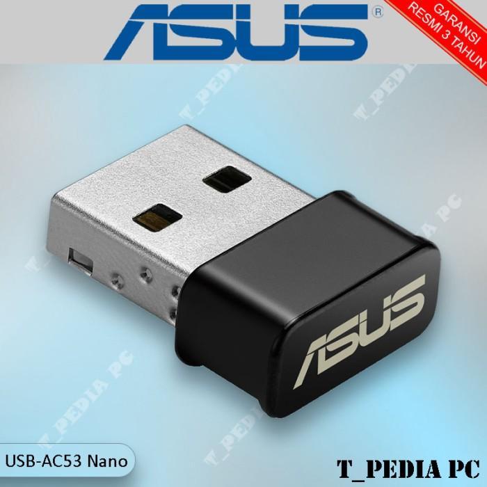 Asus Usb-Ac53 Nano Wireless Ac1200 Dual Band Usb Wifi Adapter Resmi