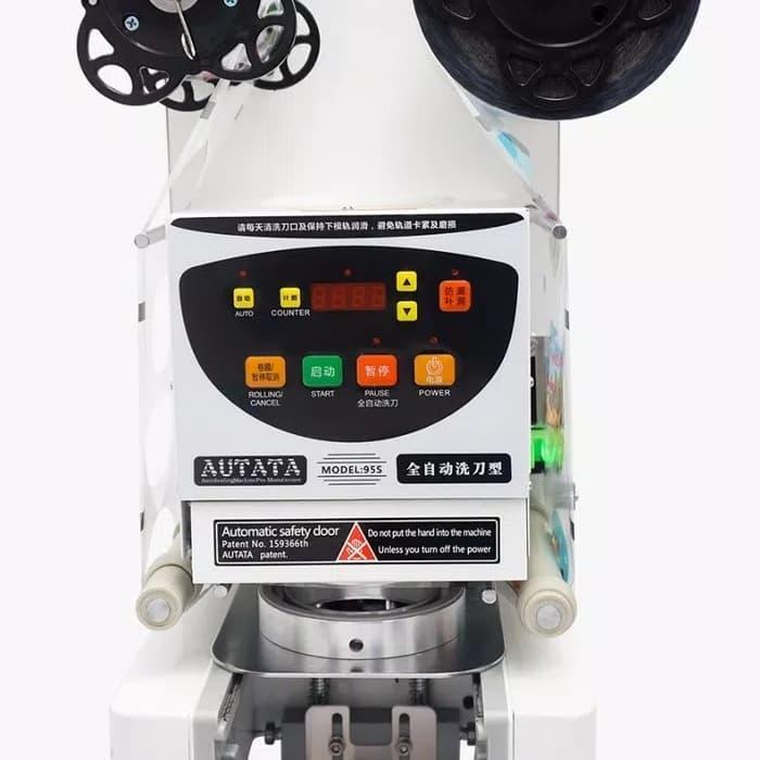 Mesin Cup Sealer Penyegel Gelas Full Auto 120 Watt Autata