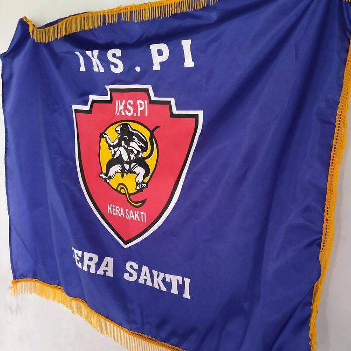 Bendera IKSPI kera sakti biru