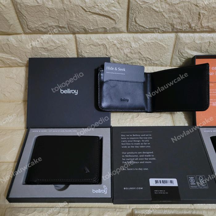 Dompet Bellroy Hide And Seek Wallet Rfid Black Lo Co