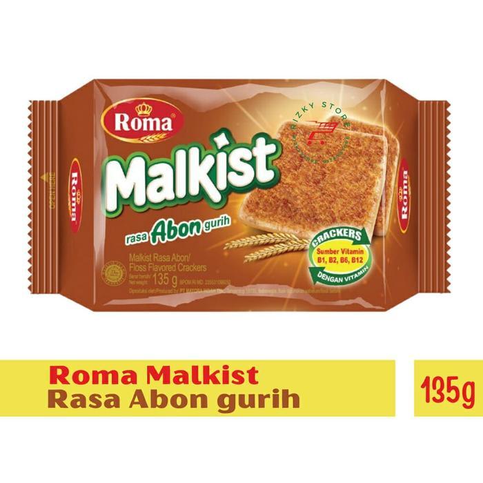 "New" Roma Malkist Coklat Crackers Biskuit 105 gr